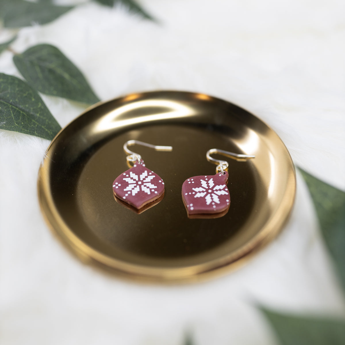 Christmas Polymer Clay Earrings