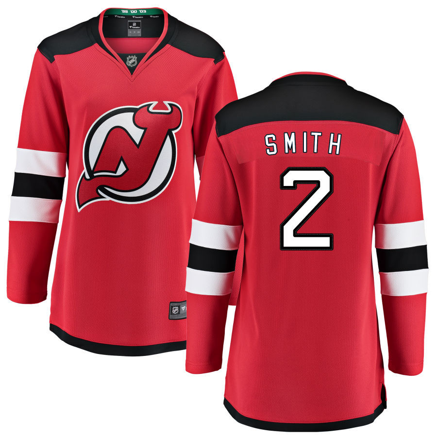 Brendan Smith New Jersey Devils Fanatics Branded Women's Home Breakaway Jersey - Red
