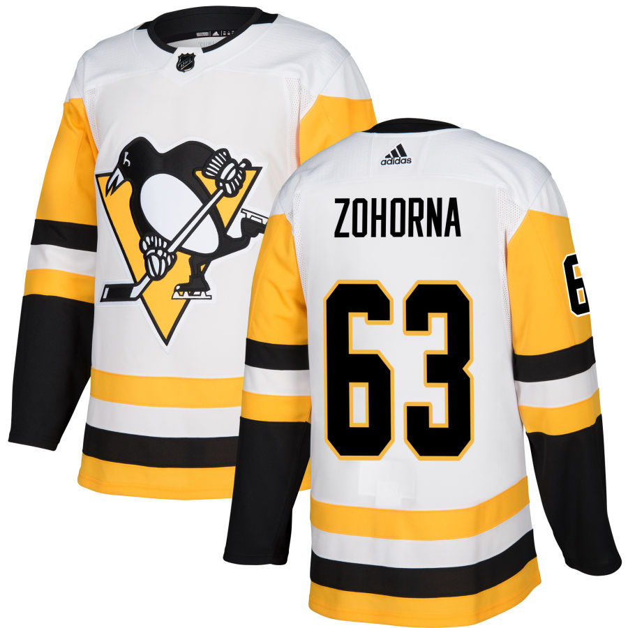 Radim Zohorna Pittsburgh Penguins adidas Authentic Jersey - White