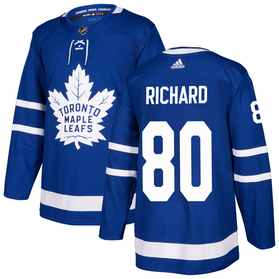 Samuel Richard Toronto Maple Leafs adidas Authentic Jersey - Blue