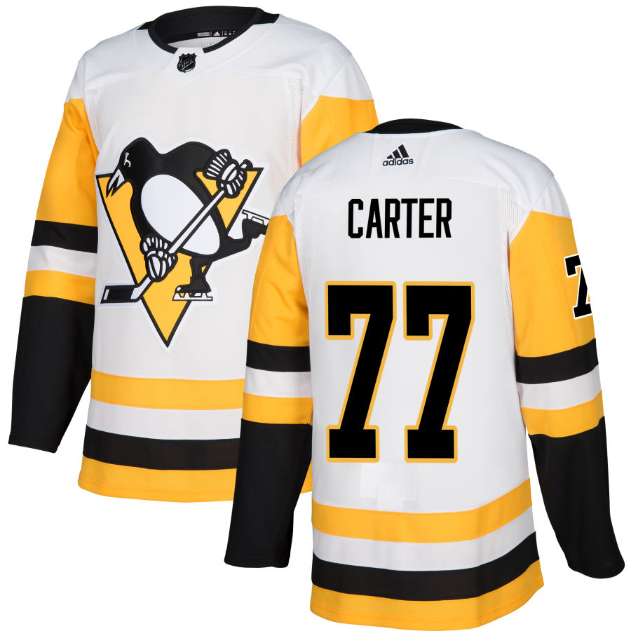 Jeff Carter Pittsburgh Penguins adidas Authentic Jersey - White