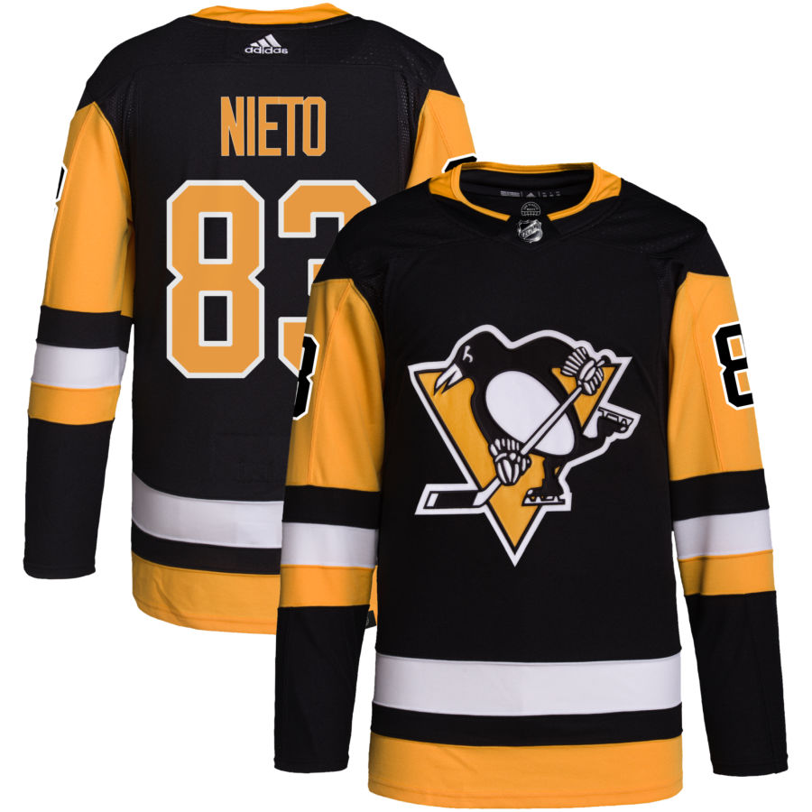 Matt Nieto Pittsburgh Penguins adidas Home Primegreen Authentic Pro Jersey - Black