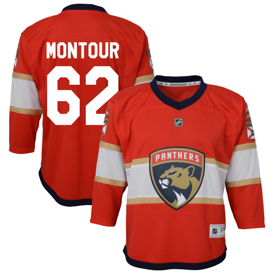 Brandon Montour Florida Panthers Youth Home Replica Jersey - Red