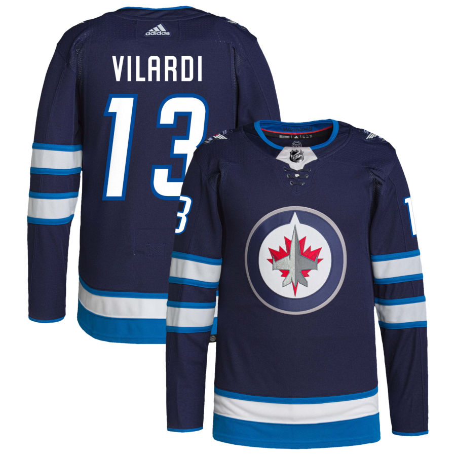 Gabriel Vilardi Winnipeg Jets adidas Home Authentic Pro Jersey - Navy