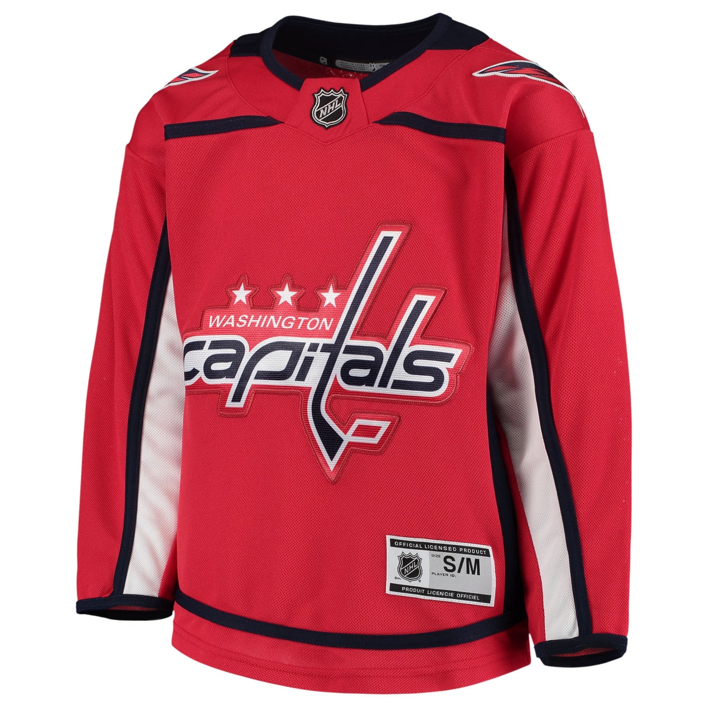 Washington Capitals Youth Home Premier Team Jersey - Red