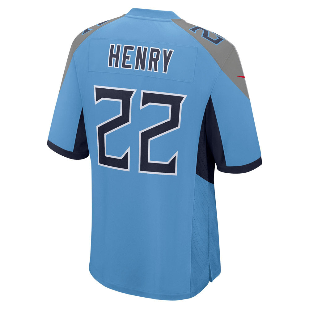 Youth Tennessee Titans Derrick Henry Game Jersey Light Blue
