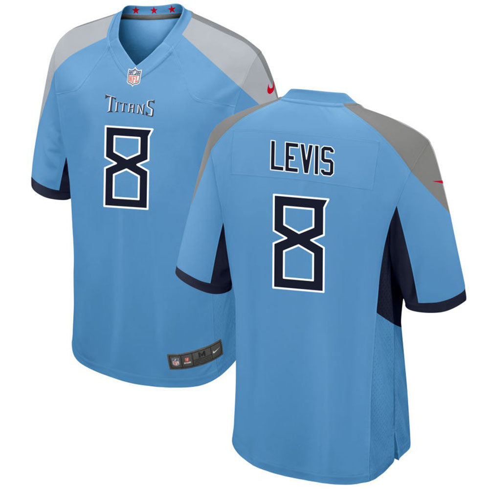 Men's Tennessee Titans Will Levis Game Jersey - Blue